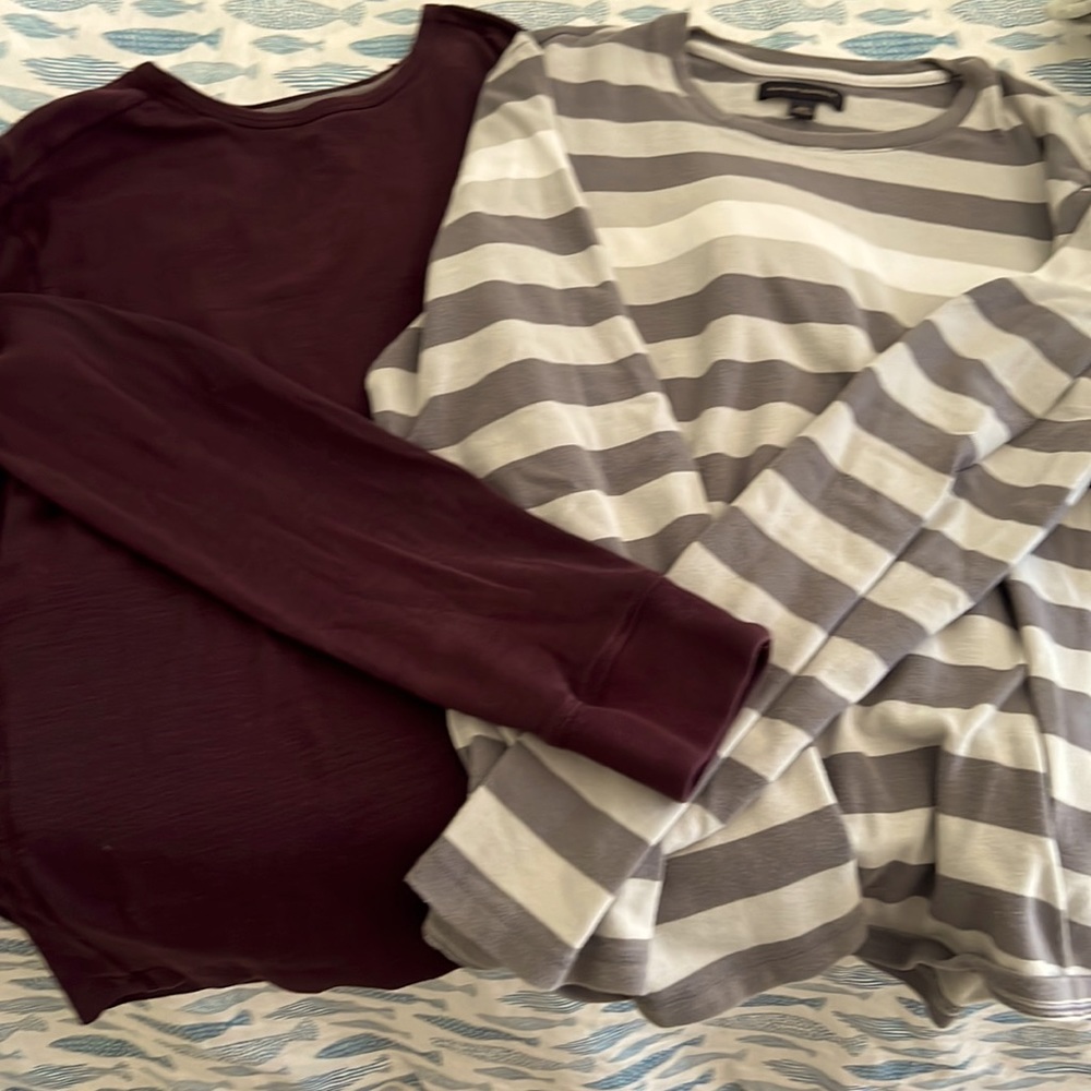 Banana Republic Cotton crew neck shirts
